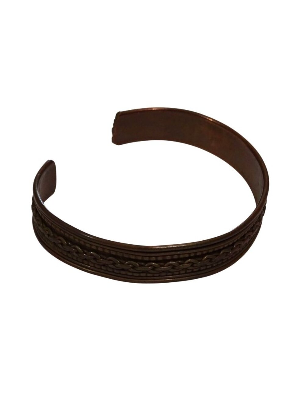 Copper Braided Rope Cuff Bracelet Adjustable Jewelry Western Rustic Retro Boho